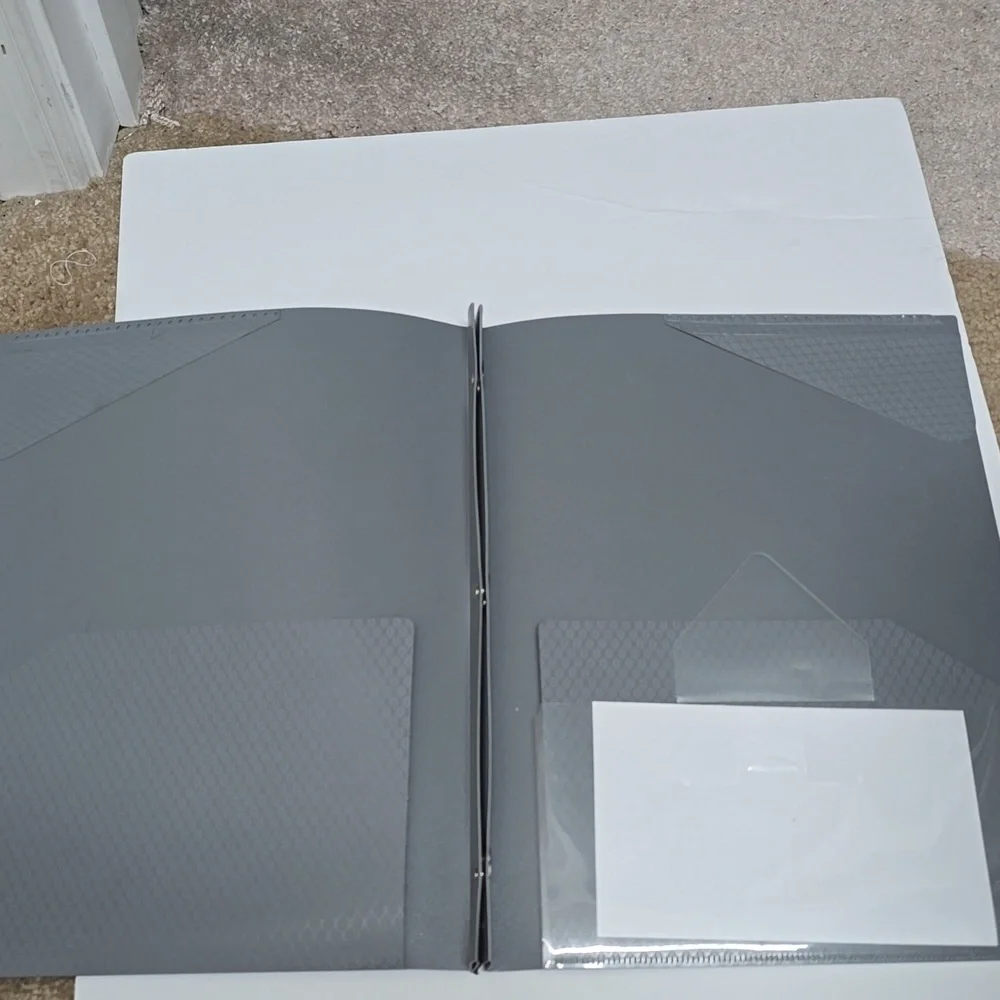 Mead Five Star Gray Elite Folder